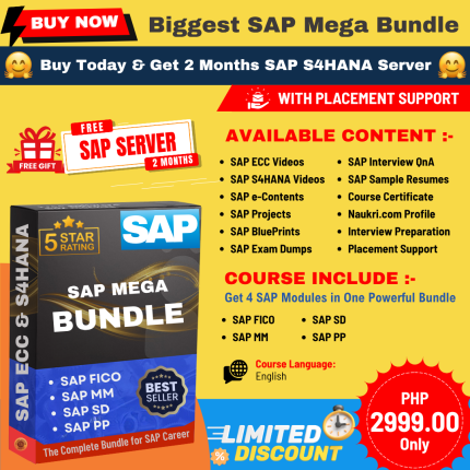 SAP S4HANA All-In-1 Mega Bundle